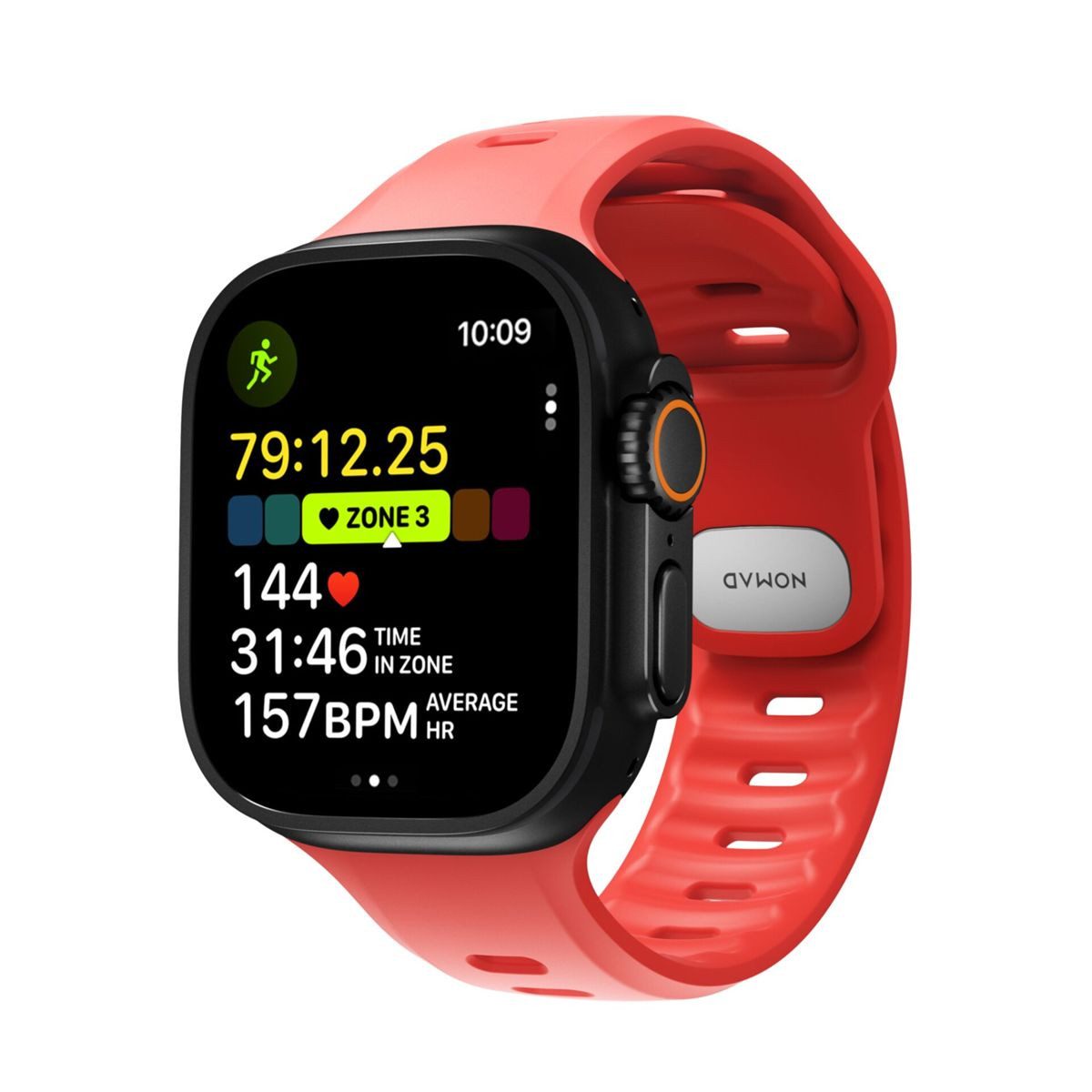 Nomad Smartwatch-Armband Tempo Band 49mm Coral