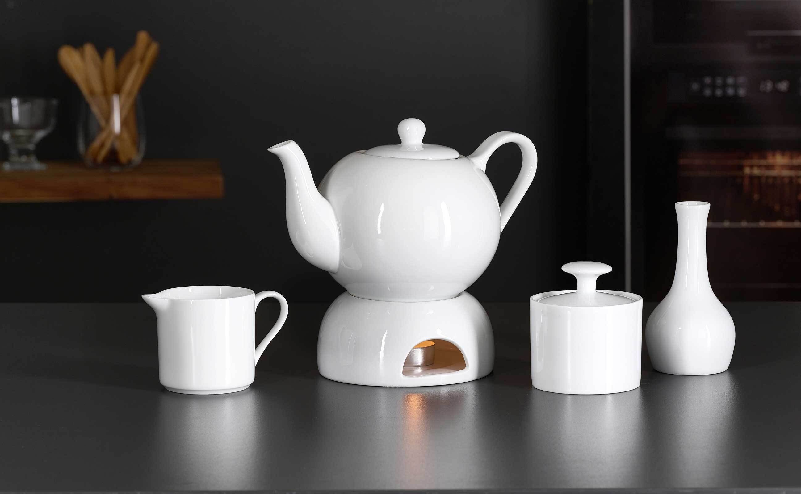 Ritzenhoff & Breker Schale Bianco Vasen 13 cm 12er Set, Porzellan, (12x Vase, 12-tlg)