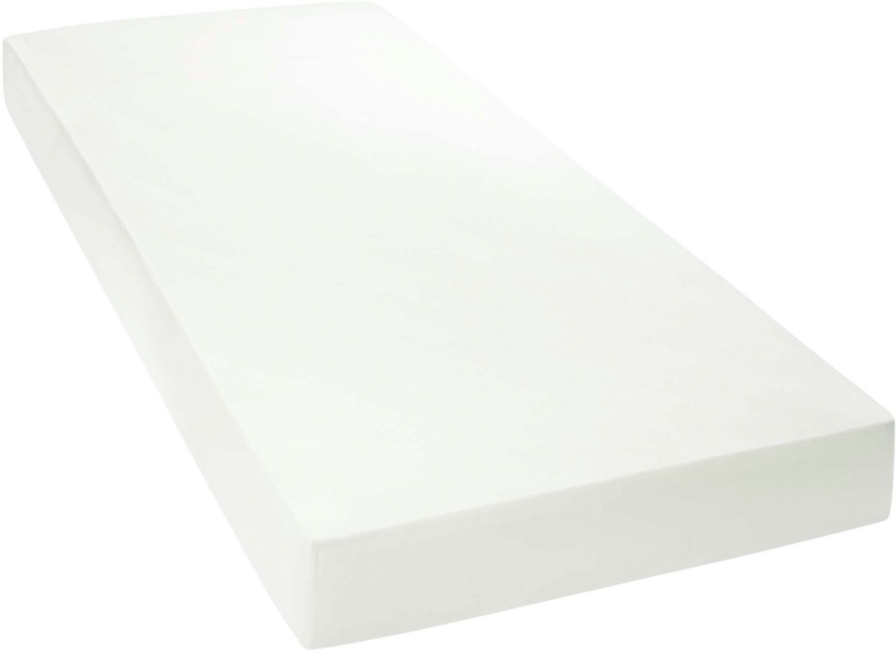 Janine Spannbettlaken ELASTIC 5002, Jersey-Elasthan, Gummizug: rundum, (1 S günstig online kaufen