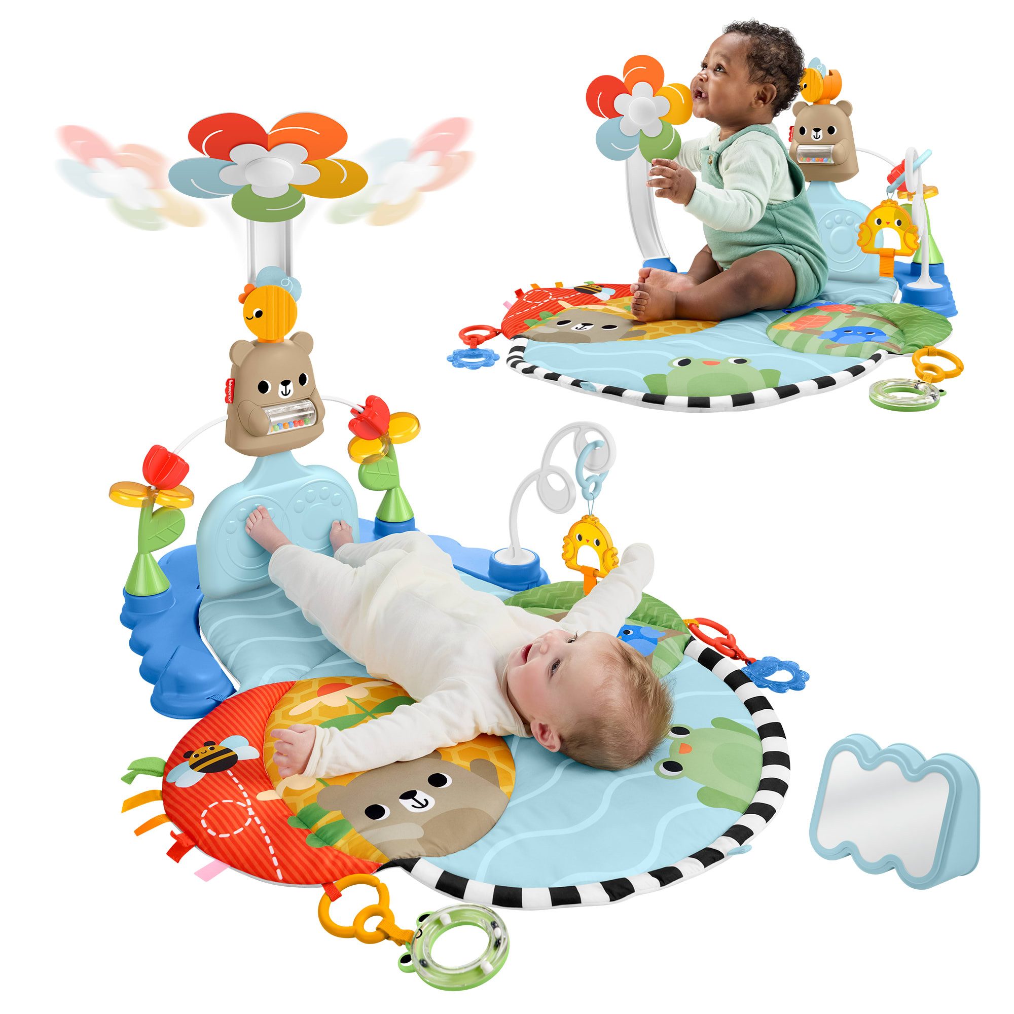 Fisher-Price® Lernspielzeug Balanced Beginnings 3-in-1 Kick & Sway