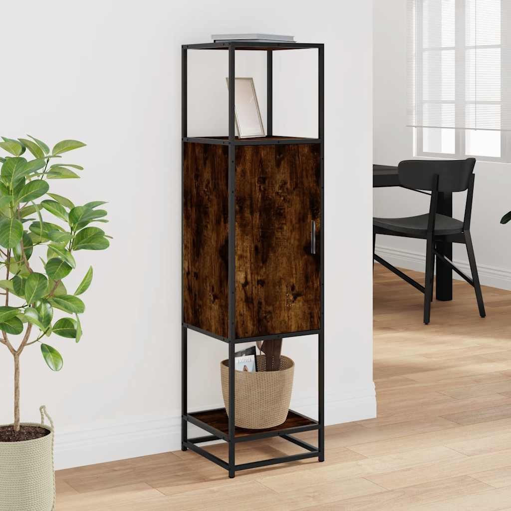 vidaXL Highboard Highboard Räuchereiche 35,5x35x139 cm günstig online kaufen