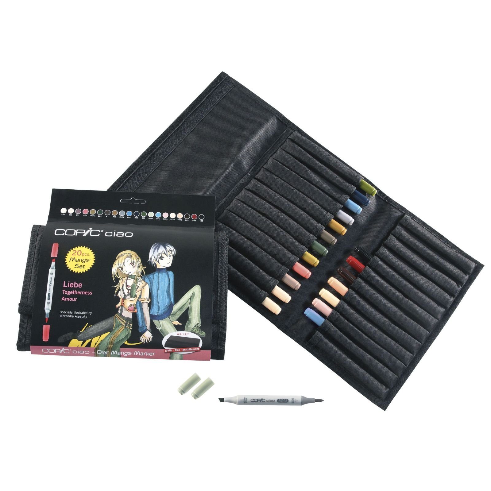 COPIC Copic Marker COPIC Ciao 20er Wallet - Liebe