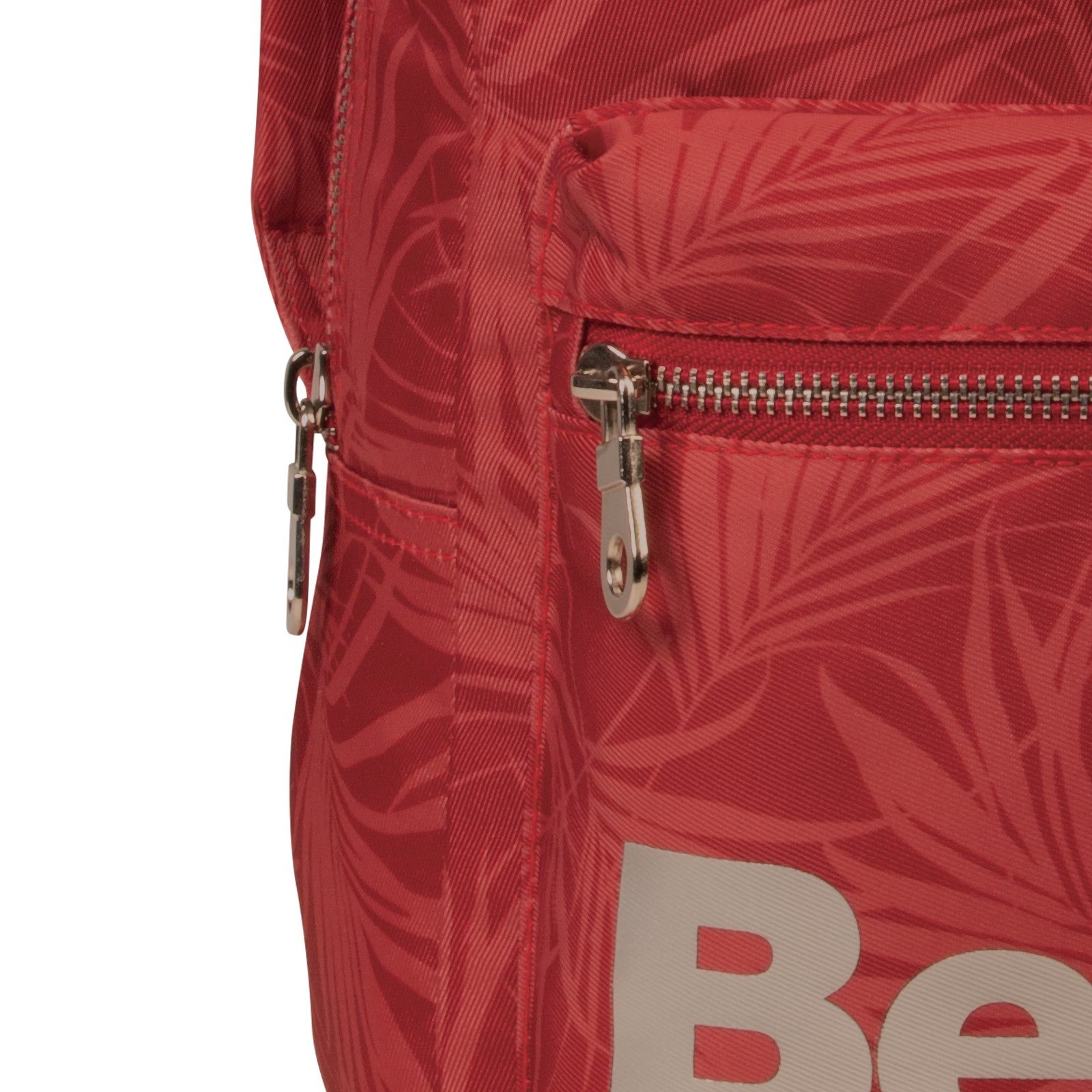 Bench. Freizeitrucksack Bench kleiner Cityrucksack Nylon weinrot, Freizeitrucksack, Cityrucksack Nylon, rot, silber ca. 35cm hoch, Blätt