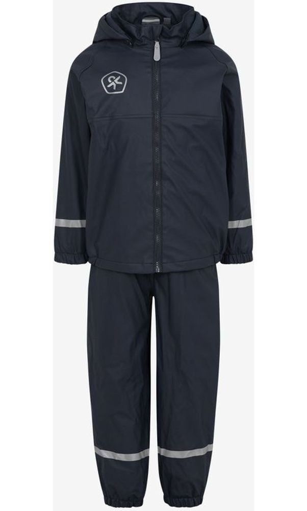 COLOR KIDS Regenanzug Rain Set Fleece Lining PU