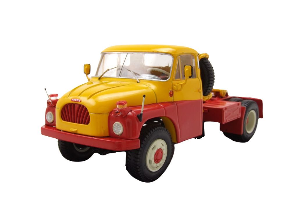 Premium ClassiXXs Modellauto Tatra T138 NT 4x4 Zugmaschine gelb rot, Maßstab 1:43