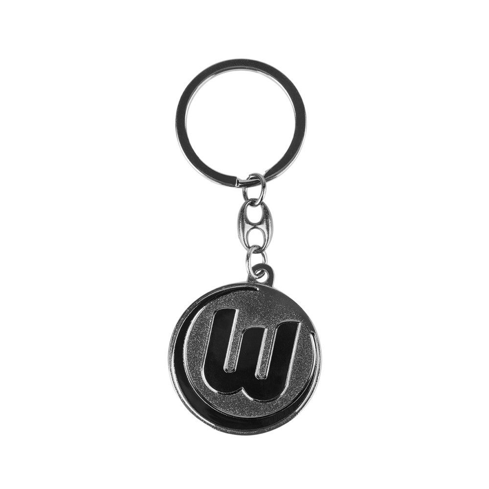 VfL Wolfsburg Schlüsselanhänger VfL Wolfsburg Schlüsselanhänger Logo schwarz