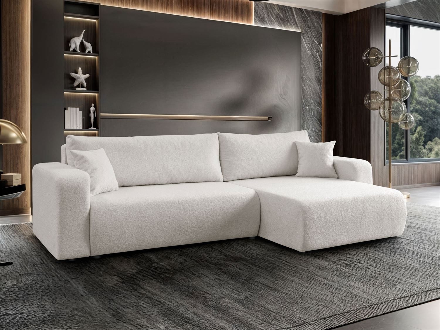 Lookway Ecksofa VESPO XL Moderne Wohnlandschaft günstig online kaufen