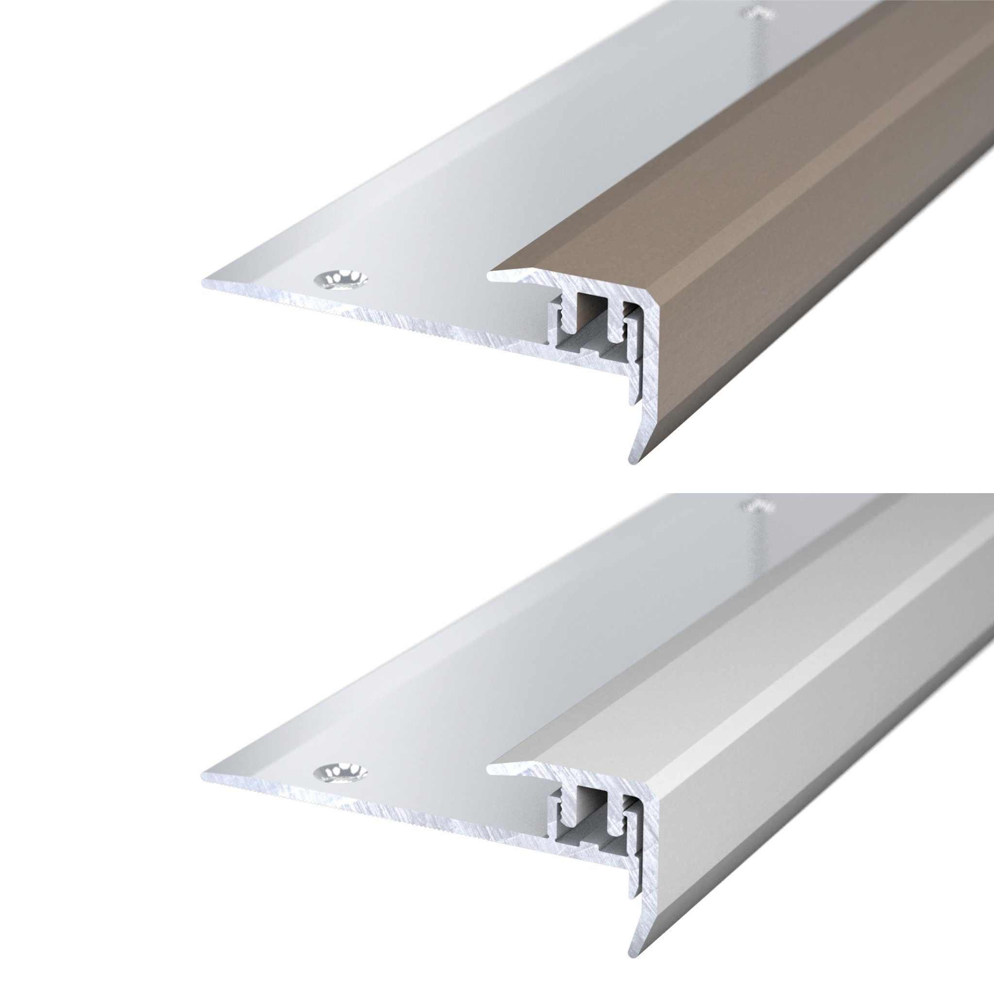 prinz Übergangsprofil Prinz DESIGN-STEP Treppenkantenprofill Nr. 330, 100 cm