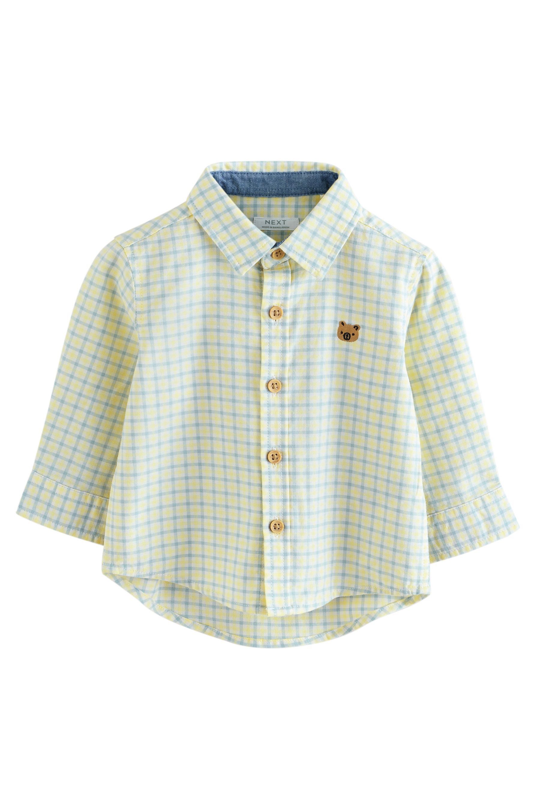 Next Langarmhemd Langärmeliges Oxfordhemd (1-tlg)