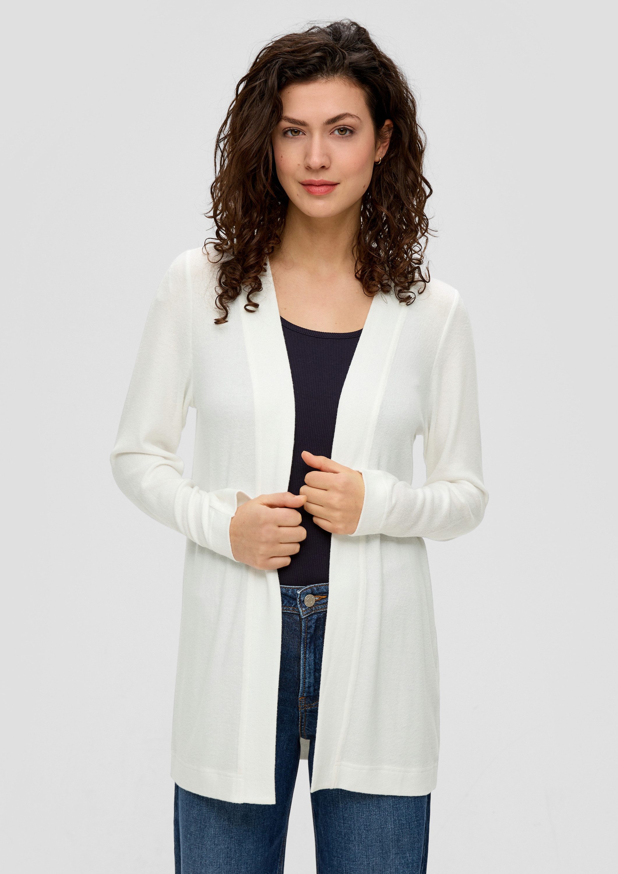 s.Oliver Cardigan T-Shirt Cardigan aus weichem Jersey günstig online kaufen