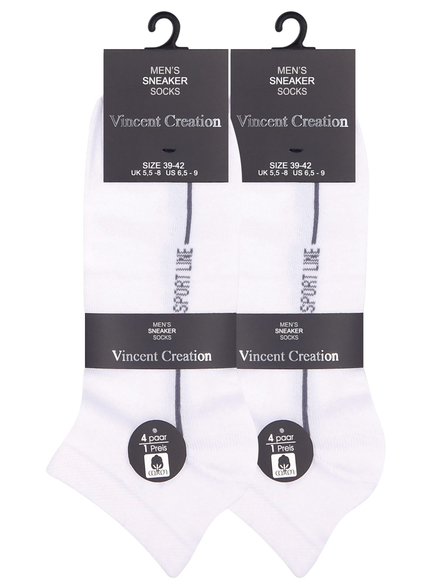 Vincent Creation® Sneakersocken (8-Paar) in angenehmer günstig online kaufen