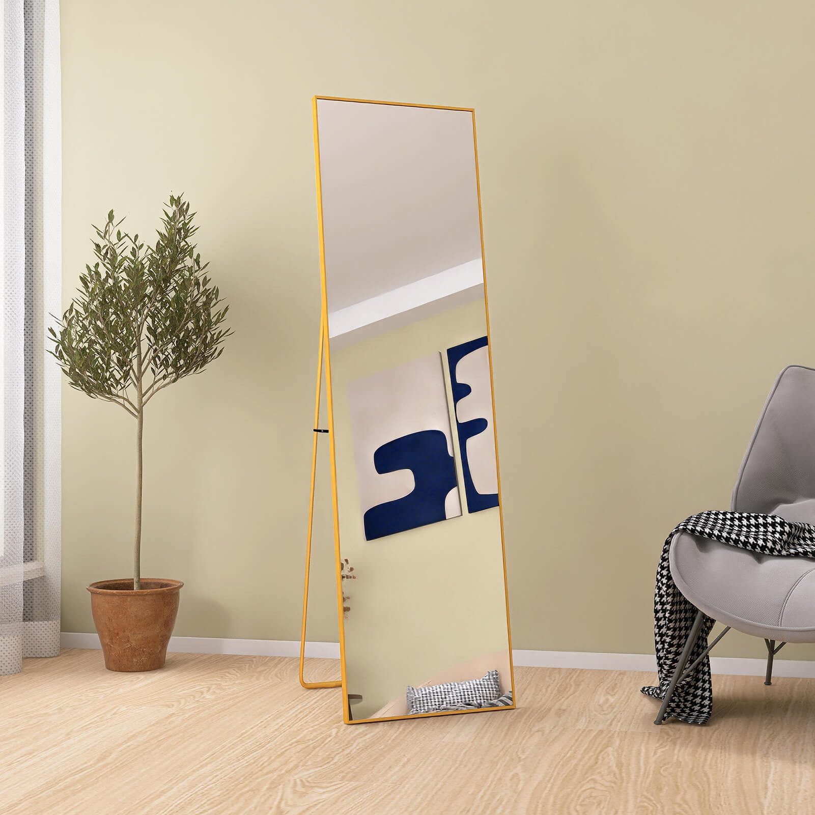 Furnishings Home Ganzkörperspiegel Standspiegel Wandspiegel (Set) günstig online kaufen