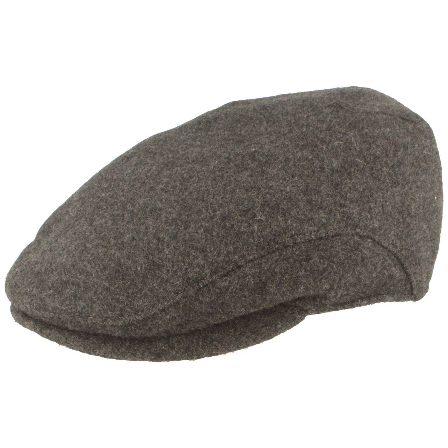Breiter Schiebermütze Schlichte Flatcap mit Ohrenklappen warm günstig online kaufen