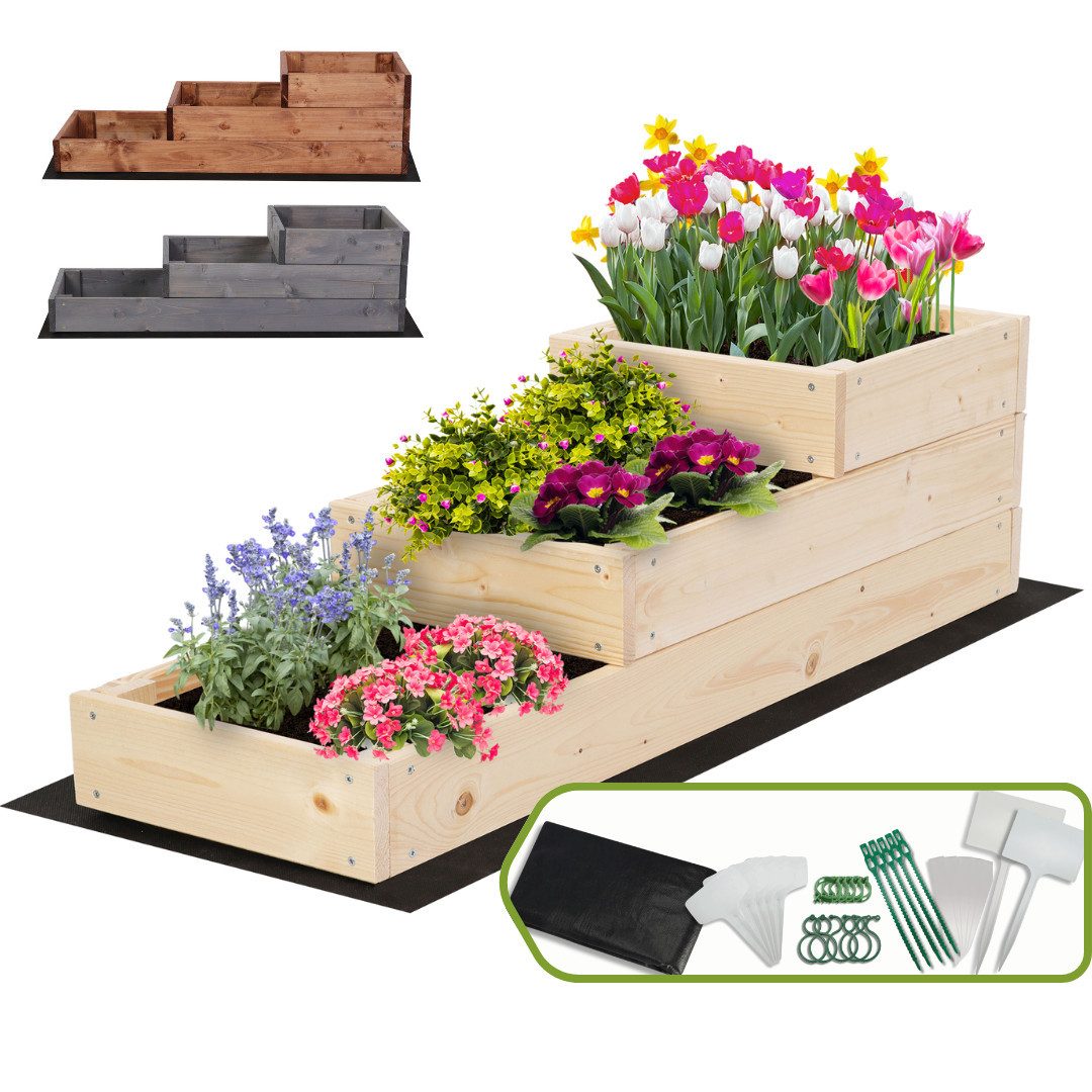 Modo24 Hochbeet ZP07 Kräuterbeet, Gartenbeet, Pflanzkasten, günstig online kaufen