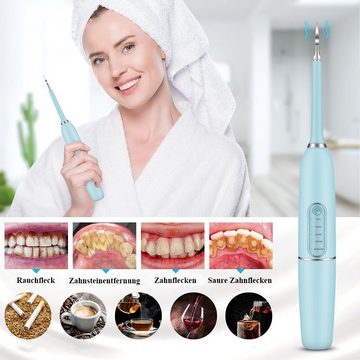 GelldG Mundpflegecenter Zahnreinigung Set, Zahnreinigungsset mit USB-Wiederaufladbar