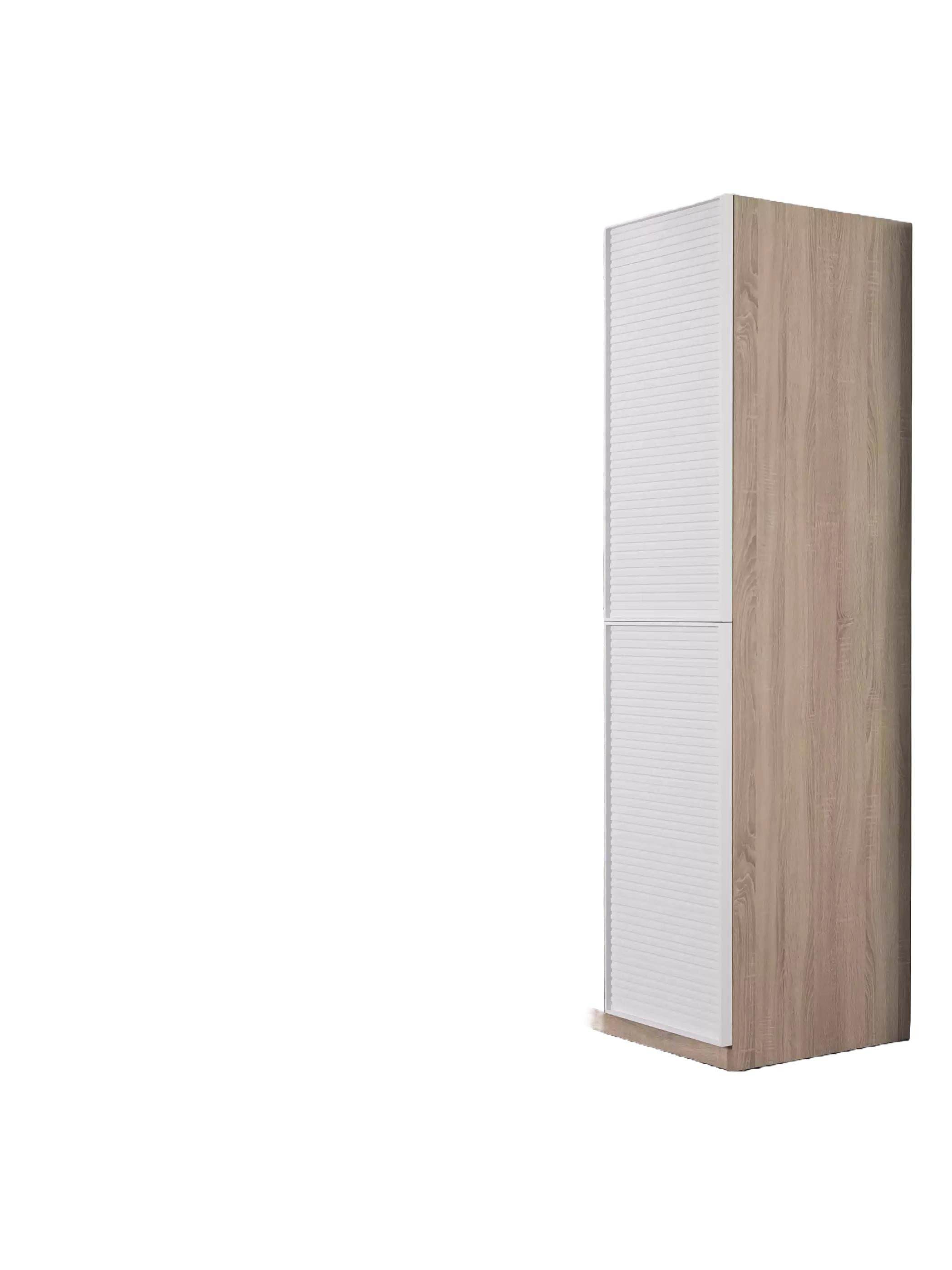 Xlmoebel Kleiderschrank Moderner Kinderkleiderschrank aus Holz mit Spiegel und viel Stauraum (Kleiderschrank) Hergestellt in Europa