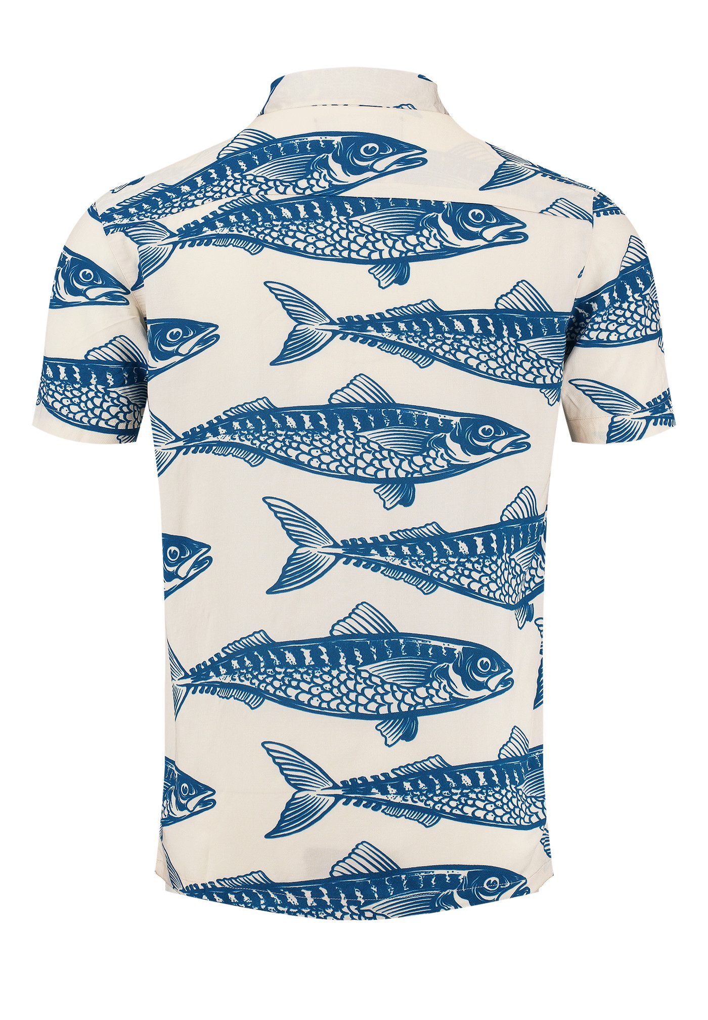 Key Largo Kurzarmhemd MSH KLSARDINES 1/2 patterned (1-tlg)
