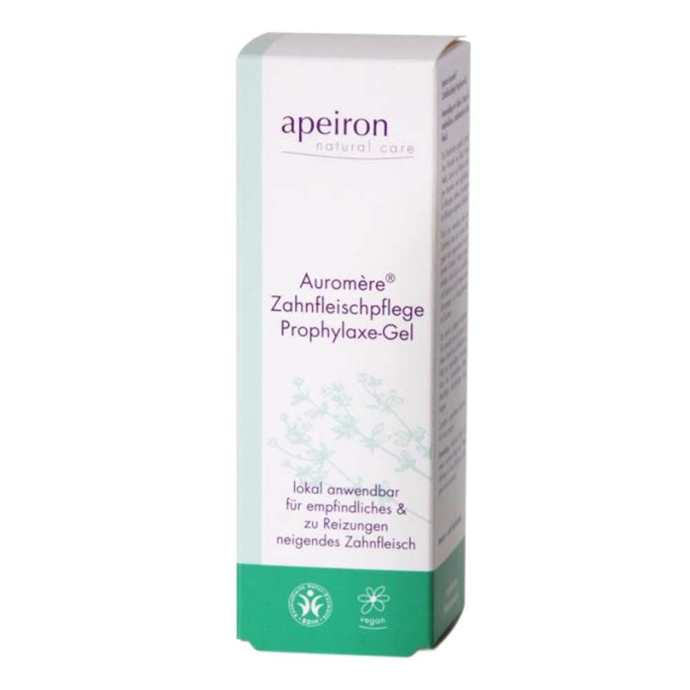Apeiron Zahnpasta Auromère - Zahnfleischpflege Prophylaxe-Gel 30ml