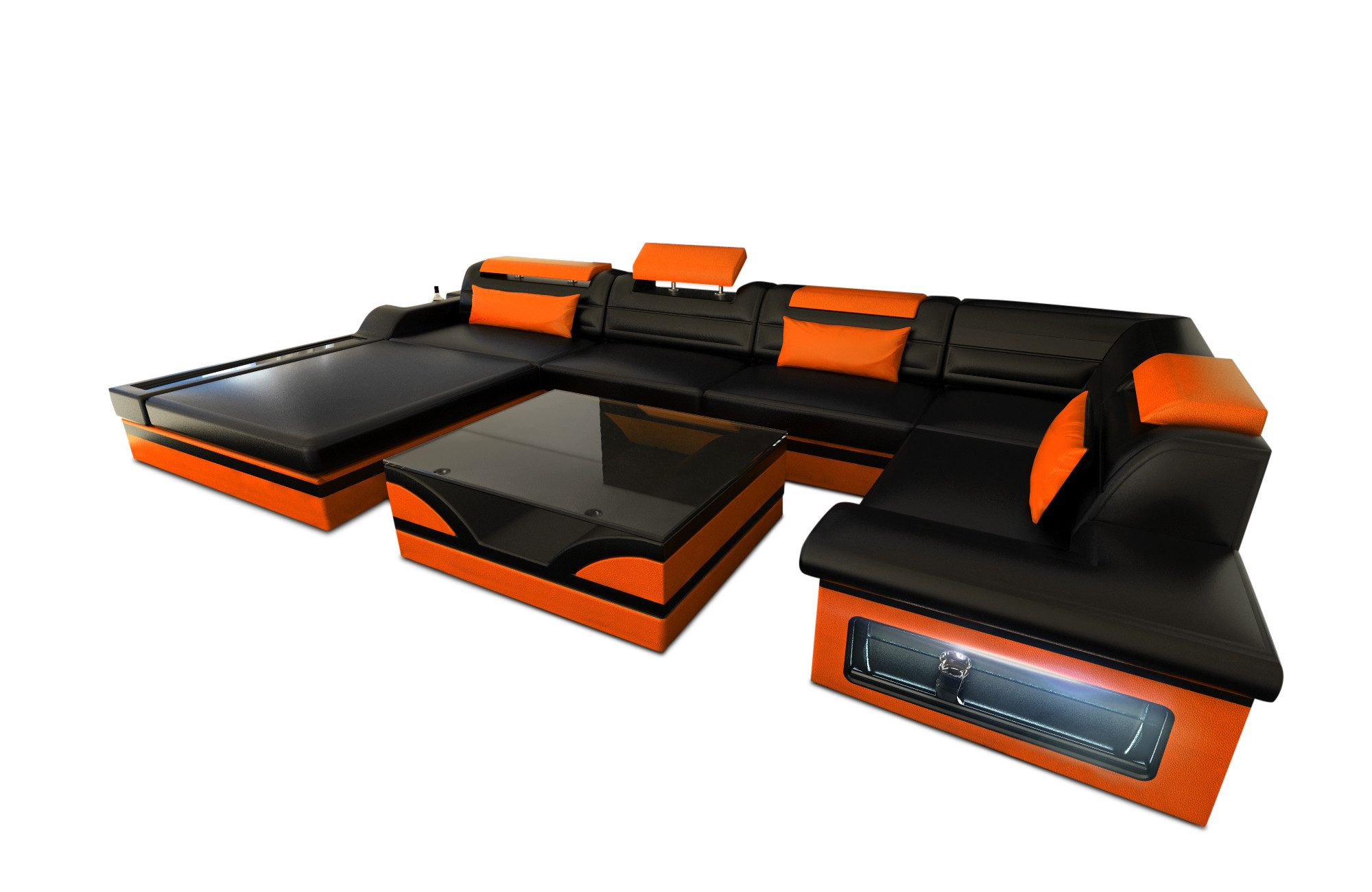 Sofa Dreams Wohnlandschaft Sofa Leder Mezzo günstig online kaufen