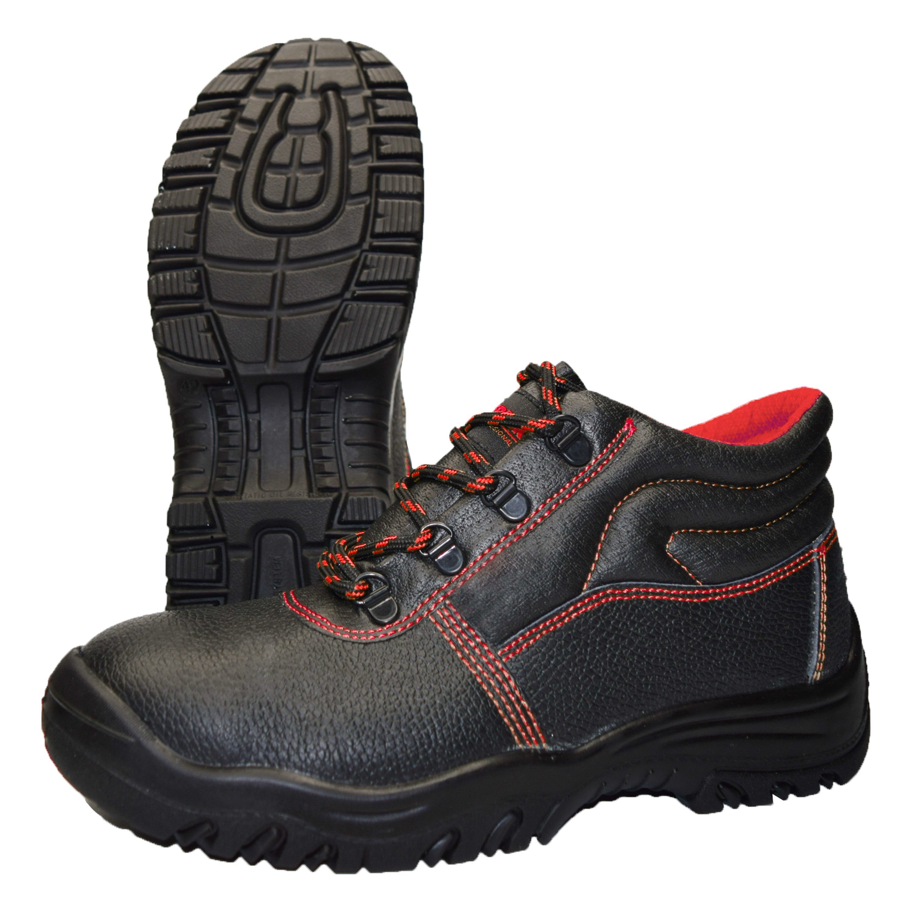 Nitras Nitras Защитные сапоги BASIC STEP MID Gr.43 schwarz S3 SRC EN20345 Arbeitsschuh