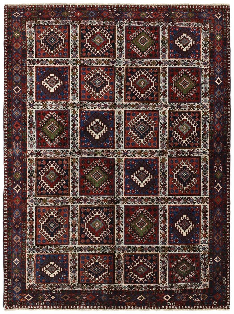 Orientteppich Yalameh 12 / Orientteppich Nain rechteckig, Perserteppich, Höhe: Trading, mm Handgeknüpfter 154x204