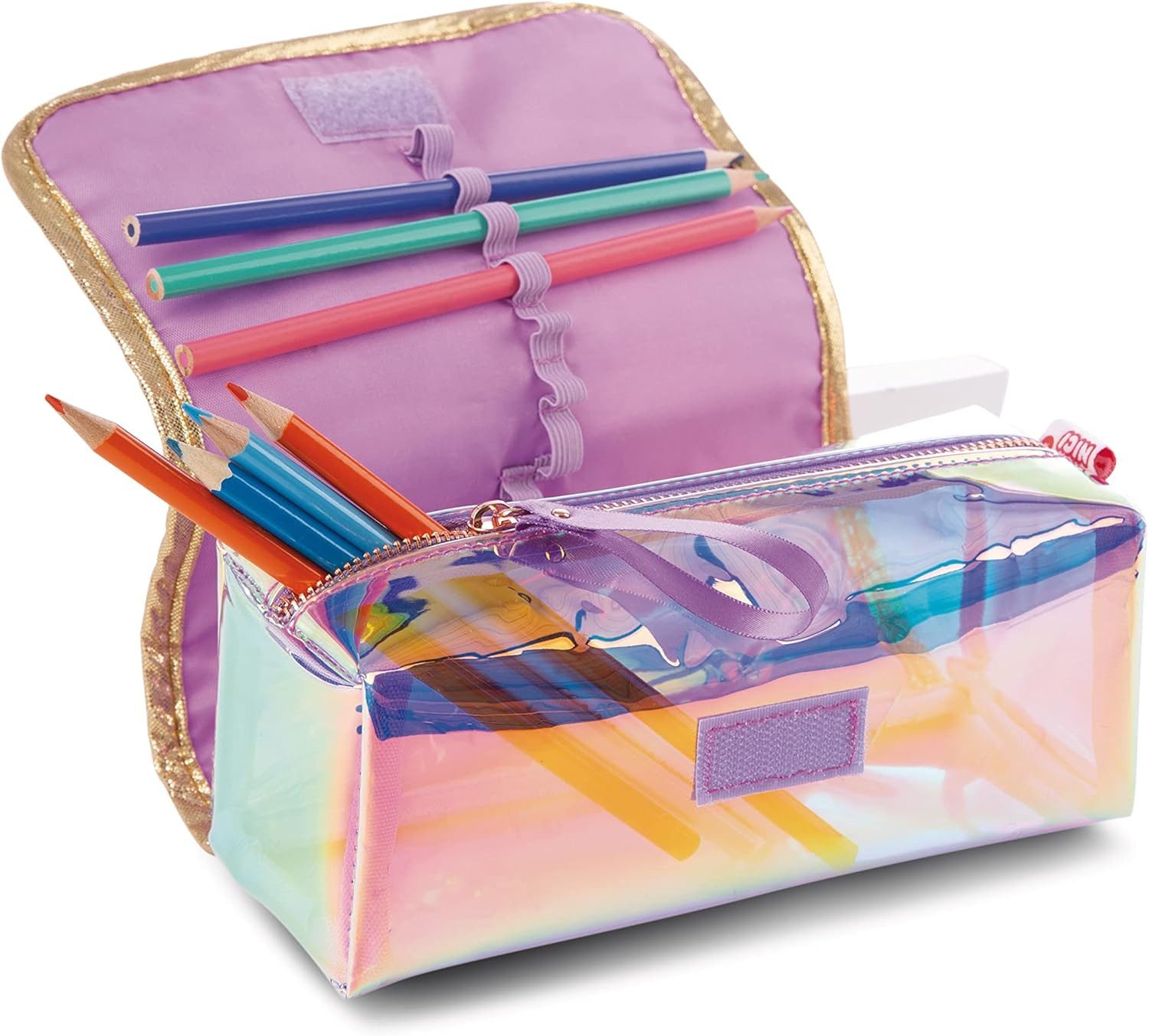 Nici Federmäppchen 49343 - Cosy Winter, 19 x 7 x 7 cm, zum Rollen, (1-tlg)