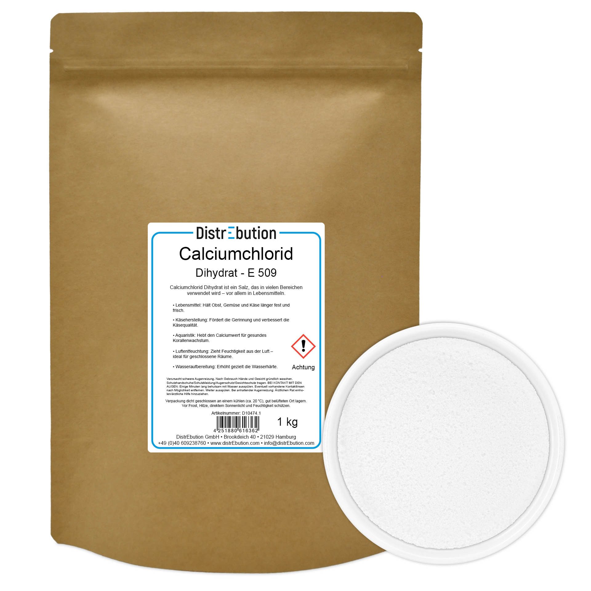 DistrEbution Granulat-Luftentfeuchter Calciumchlorid Dihydrat E509 1-25kg, Lebensmittel, Kosmetik & Technik, Vielseitig einsetzbar