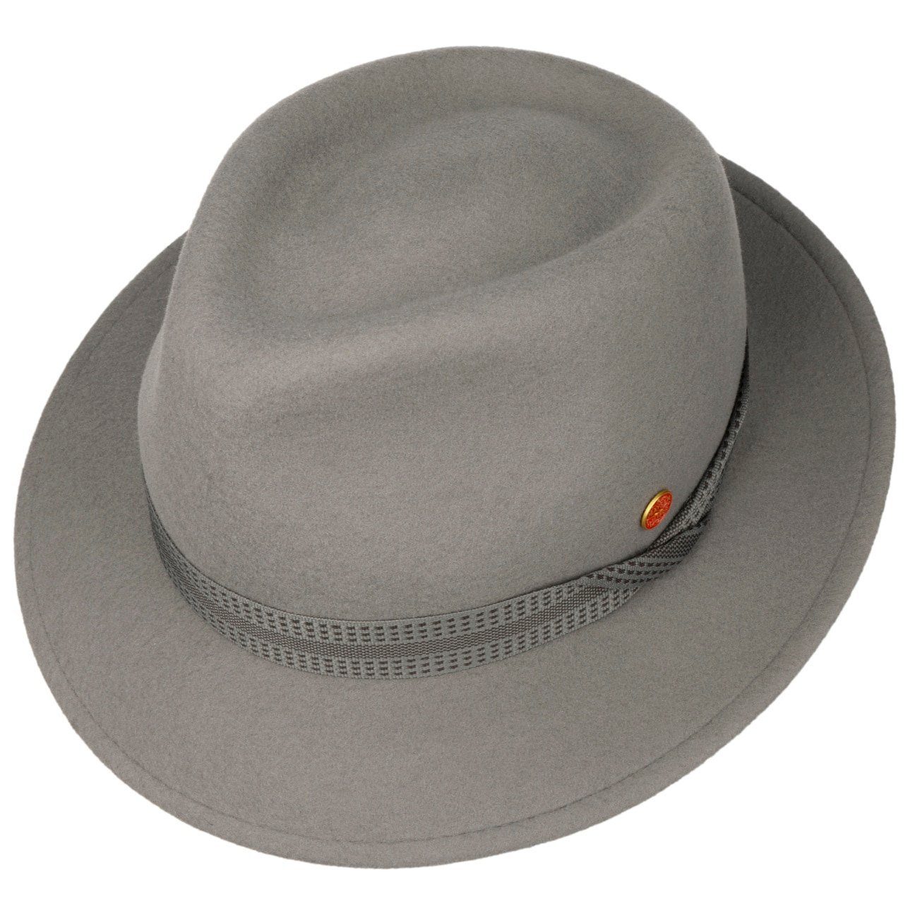 Mayser Trilby (1-St) Wollfilzhut mit Ripsband, Made in the EU