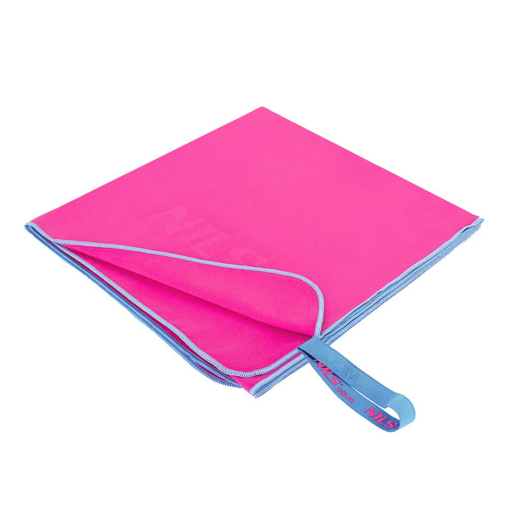 NILS AQUA Sporthandtuch Mikrofaserhandtuch 140x70 cm, Mikrofaser (Spar-Set, 1-St), Mit nur 216g sehr handlich, klein faltbar, platzsparend