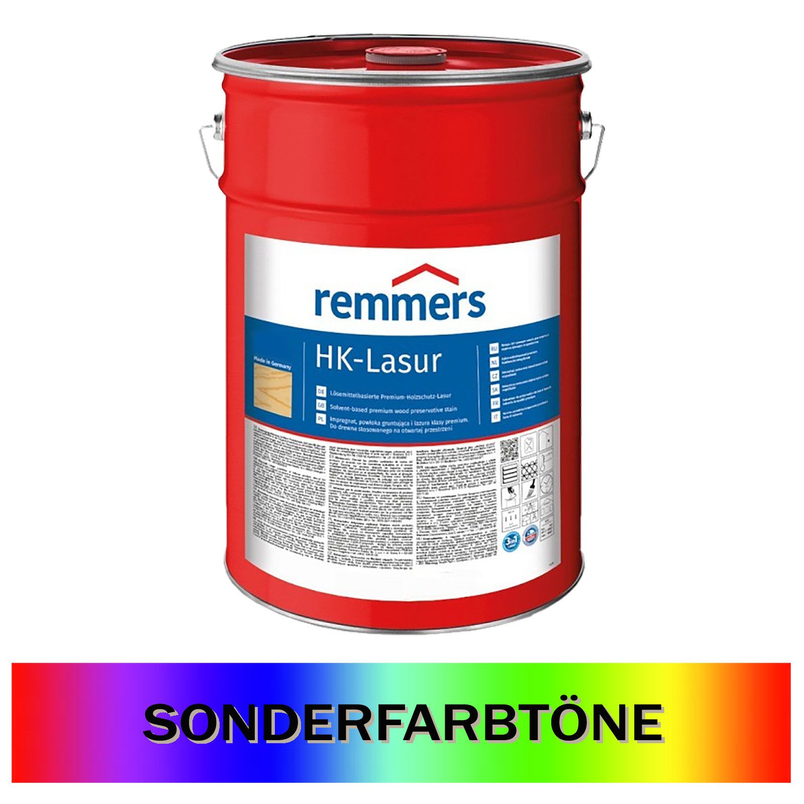 Holzschutzlasur HK-LASUR - 20 LTR (SONDERTON)