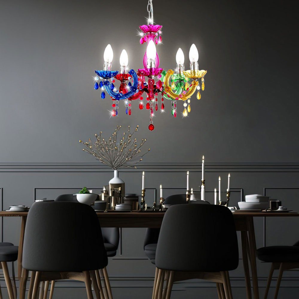 GLOBO LIGHTING Kronleuchter, Leuchtmittel nicht inklusive, Kronleuchter Hänge Leuchte Decken Pendel Lampe Ess Zimmer