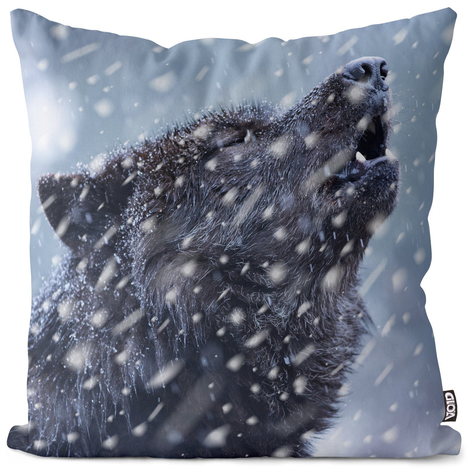 VOID Kissenbezug, (1 Stück), Wolf Wildtier günstig online kaufen
