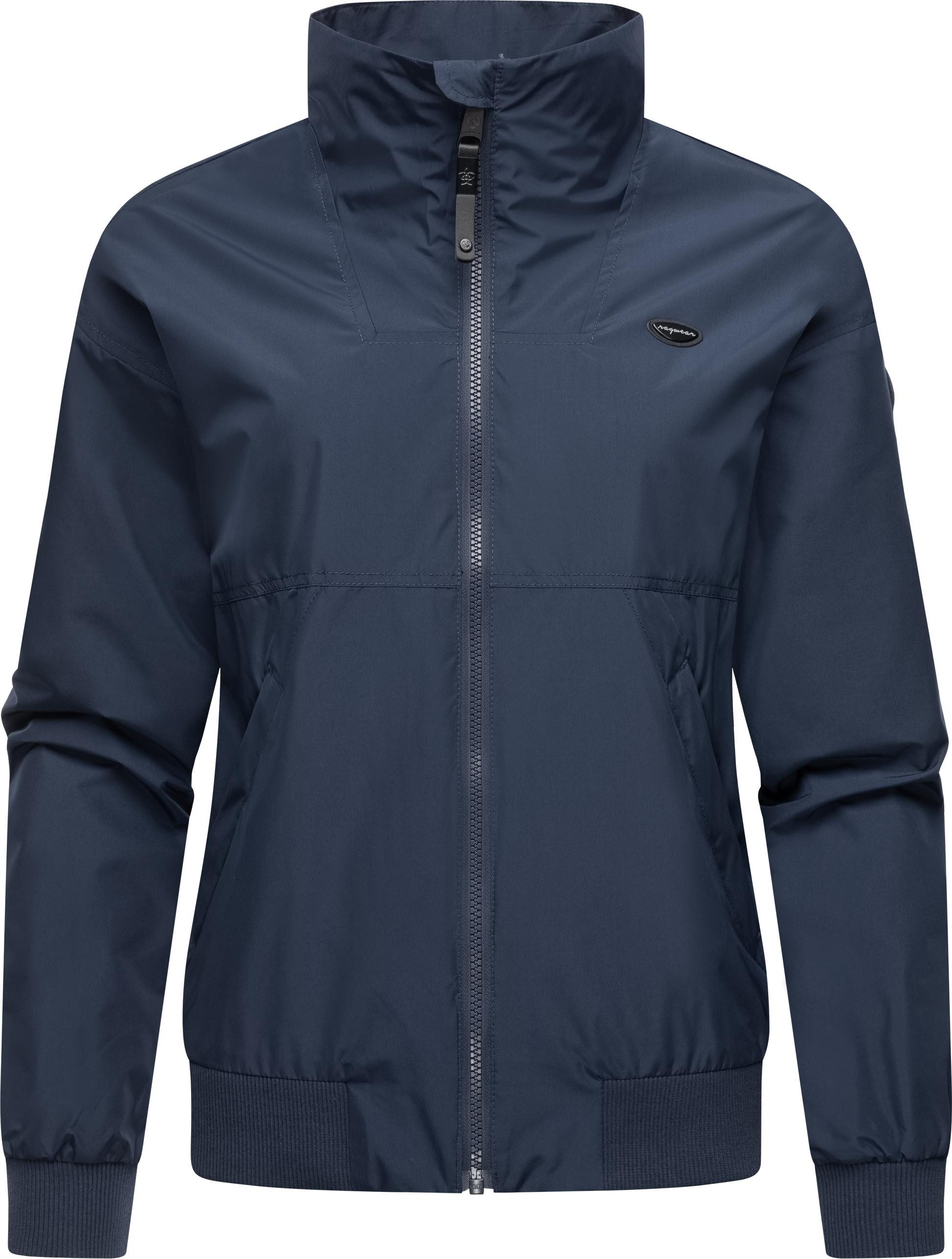 RAGWEAR Outdoorjacke Goona stylische, wasserdichte Übergangsjacke mit hohem Kragen mehr