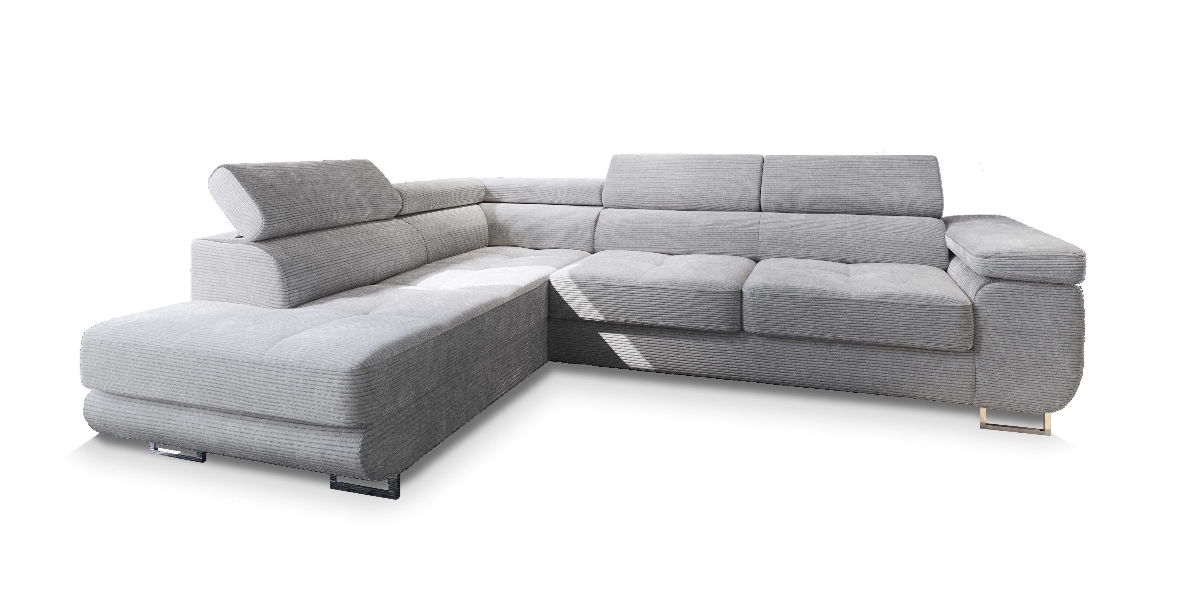 Masseno Ecksofa APIRO mit Schlaffunktion L-Form, günstig online kaufen