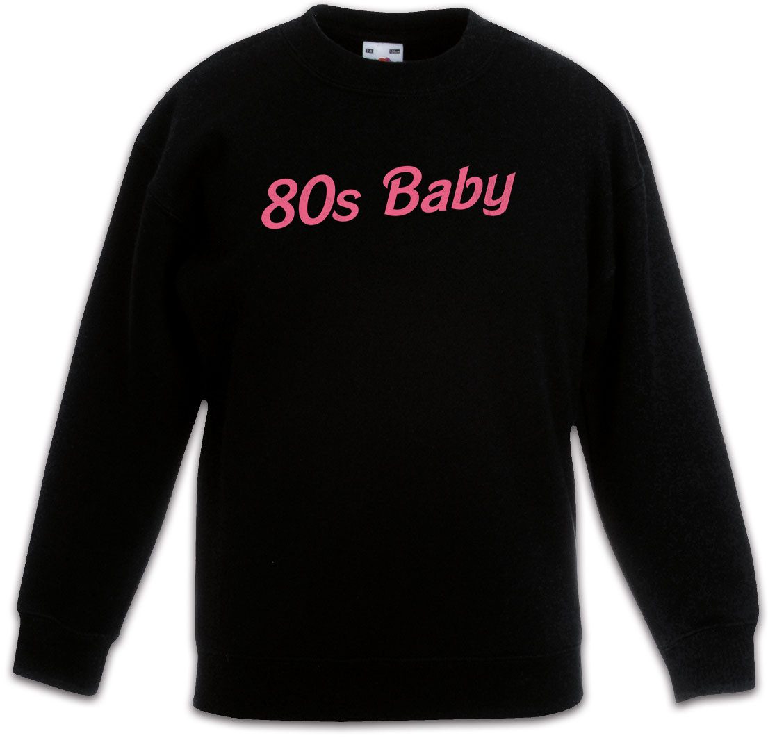 Sweatshirt 80s Baby Kinderpullover Eighties Retro Toy Logo Girl 80s 80er