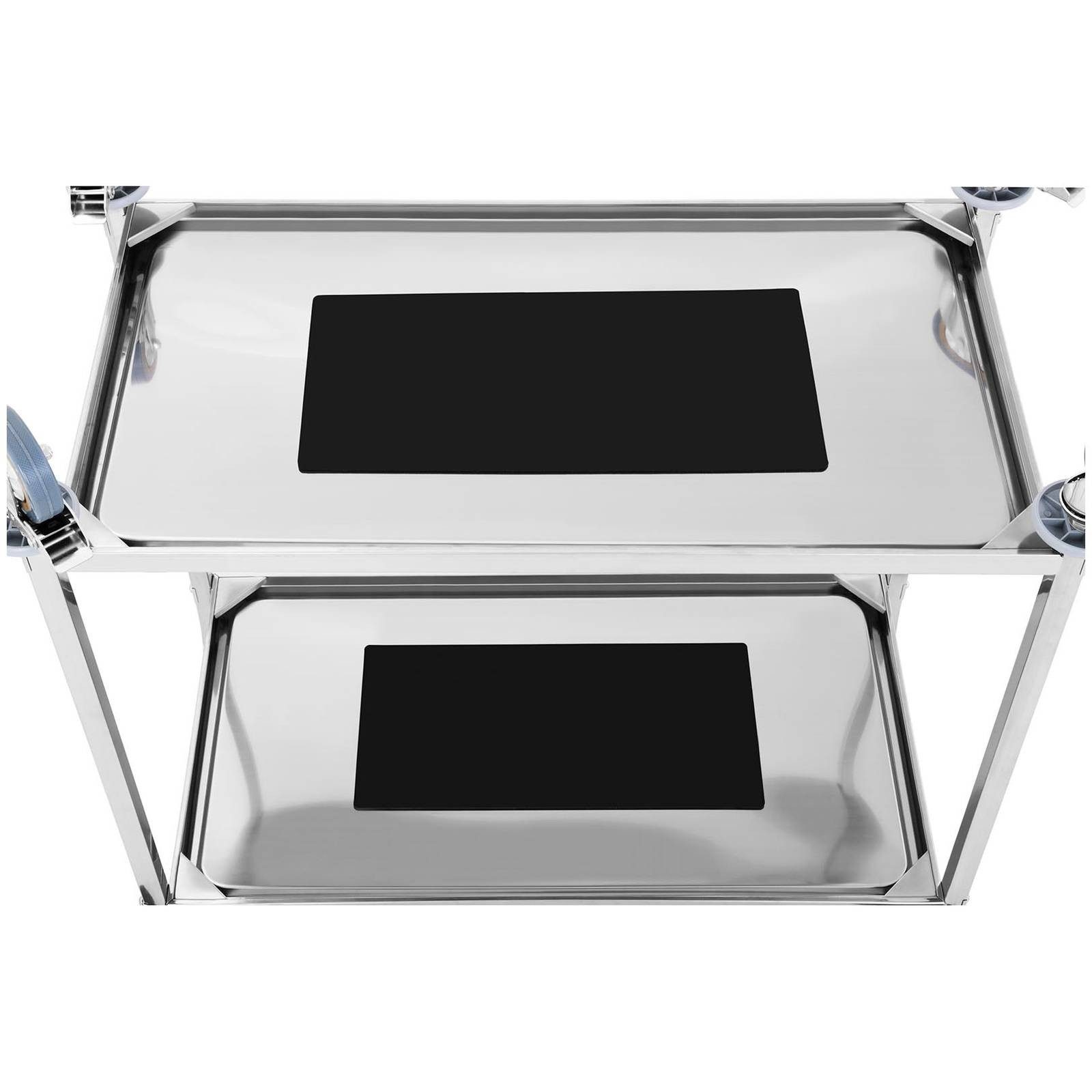 Royal Catering Servierwagen 2 Borde Edelstahl günstig online kaufen