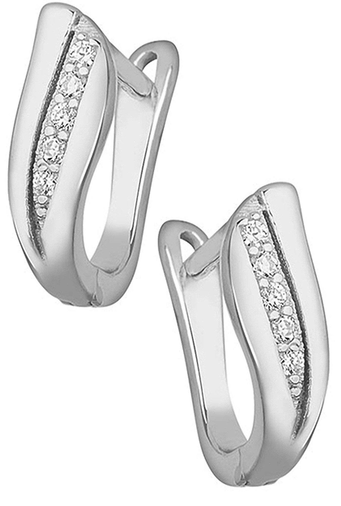 Limana Круглые серьги Damen Frauen Серьги-кольца 925 Silber Серьги Damenohrringe (2-tlg., inkl. Geschenkdose), Damenschmuck Geschenk Idee