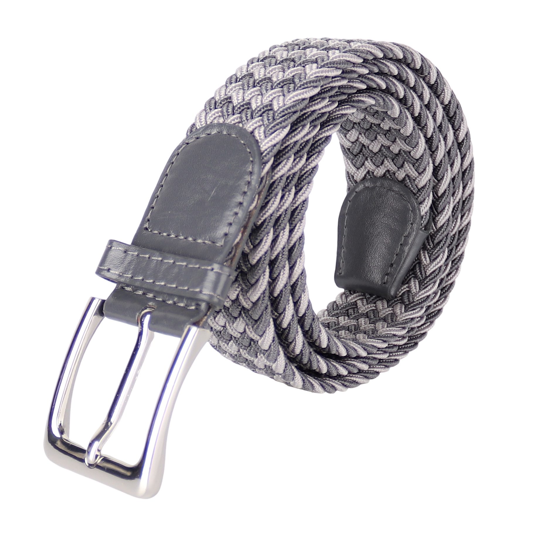 MIRROSI Flechtgürtel Elastischer Stoffgürtel Flechtgürtel für Damen und Herren (3,5CM Breit, Atemungsaktiv, Super Weich) Geflochtener Stretchgürtel Dehnbarer Gürtel UNISEX