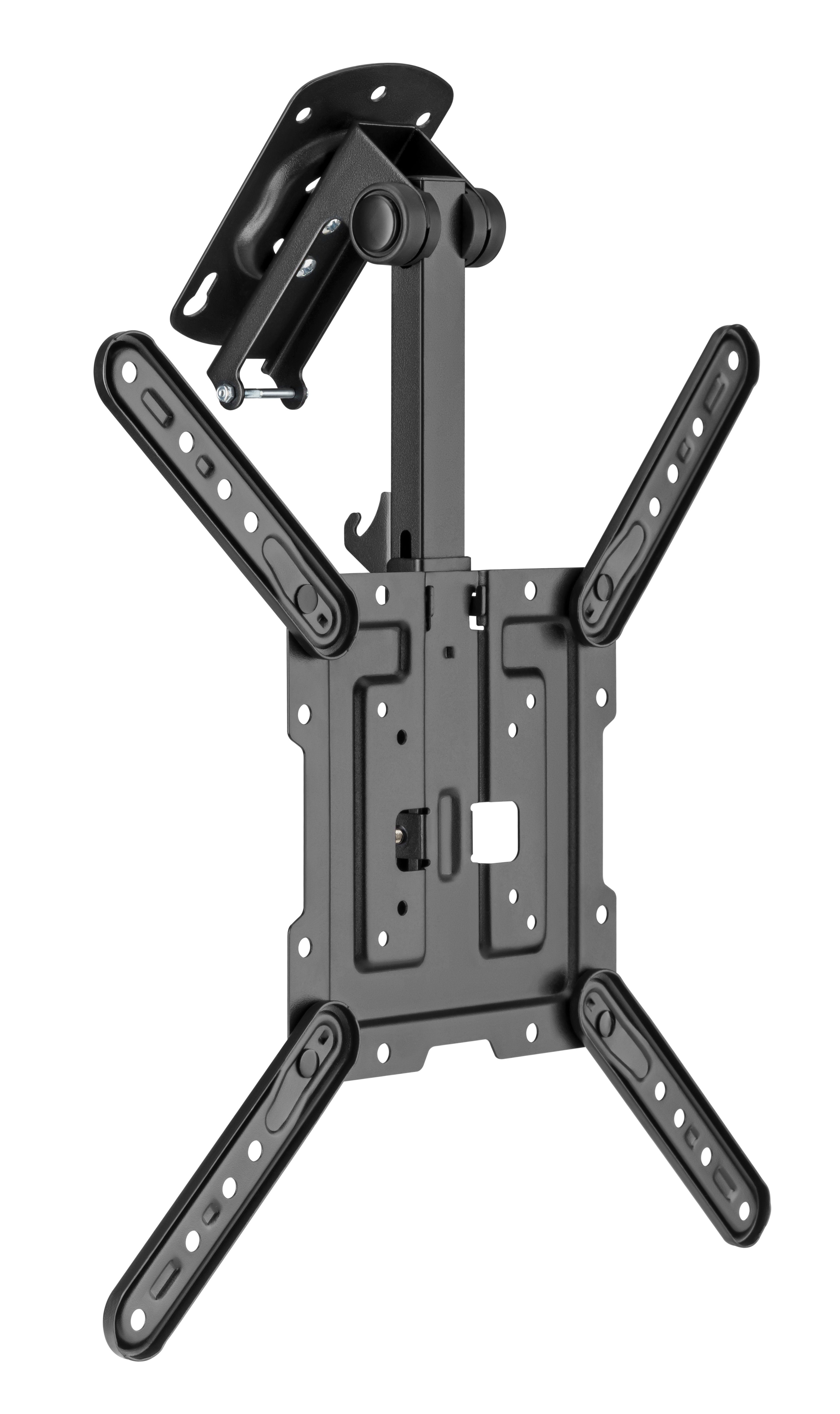 HALTERUNGSPROFI TV-Deckenhalterung CM422L, (bis 55,00 Zoll, Einklappbar, Unterbau-geeignet, für (Dach)Schrägen geeignet)