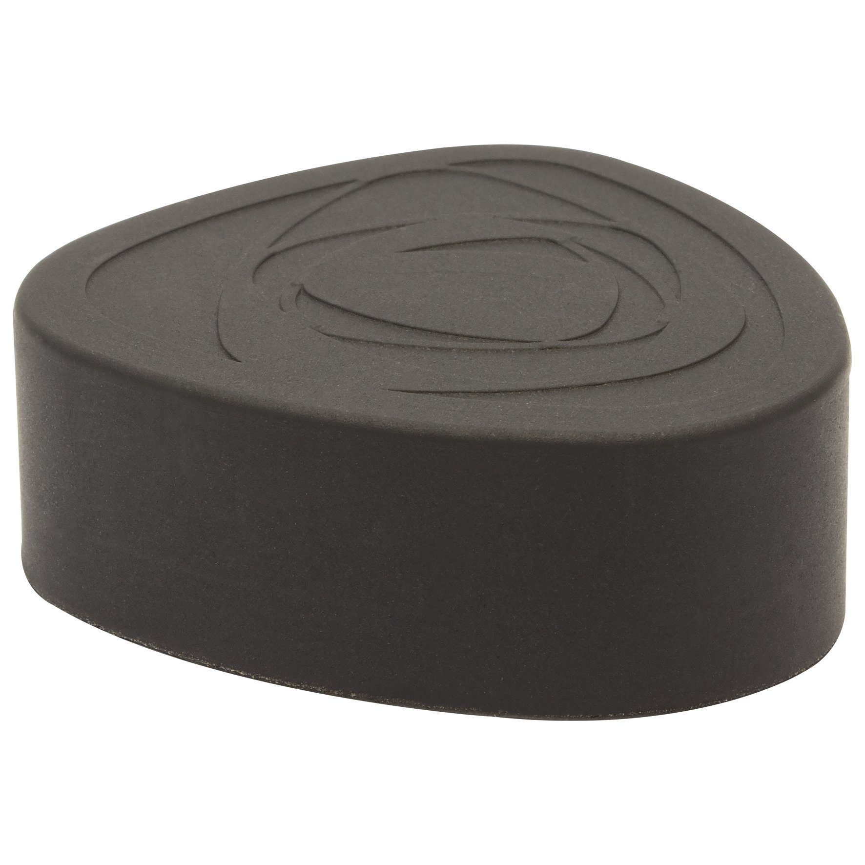 WAGNER design yourself Bodentürstopper SCREW OR GLUE / Schrauben oder Kleben SPACE DESIGN - 54 x 54 x 54 x 18 mm, Korpus und Puffer thermoplastischer Kautschuk, schwarz, Designpreis