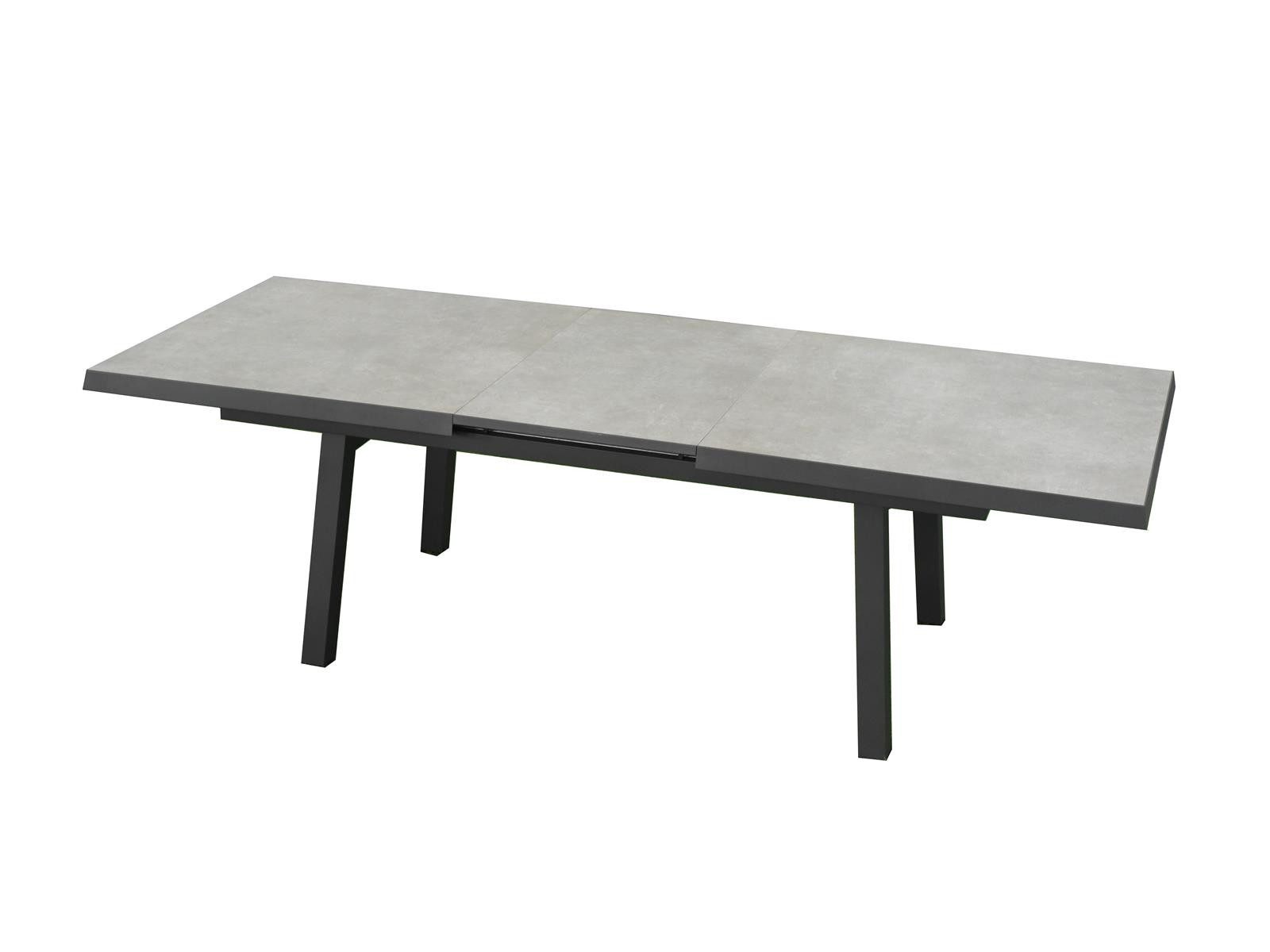 Green Spirit Gartentisch »Georgia« Ausziehtisch 200-260x100x77cm Alu Tisch (Set, 1-St., 1), Aluminium, ausziehbar, wetterfest - Garten, Terrasse, Balkon & Outdoor