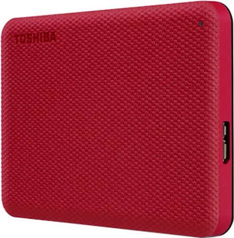 Toshiba Canvio Advance 4TB Red HDD-Festplatte (4 2,5" TB) 2020 externe