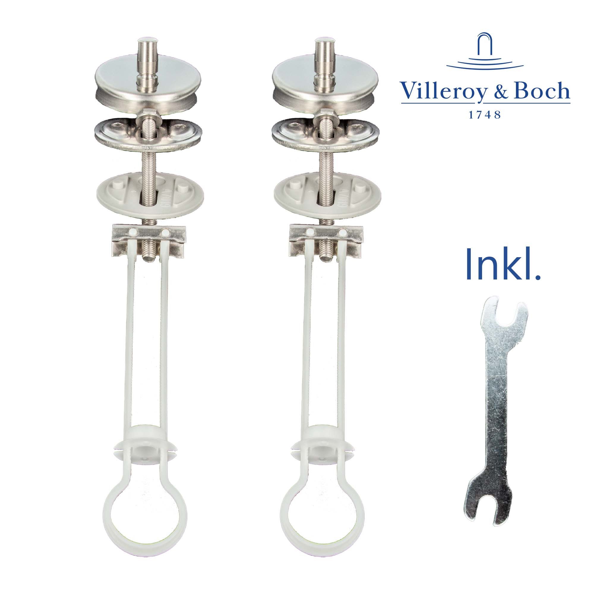 Villeroy & Boch WC-Sitz Universalkippstrippanker-Ersatzscharnier mit günstig online kaufen