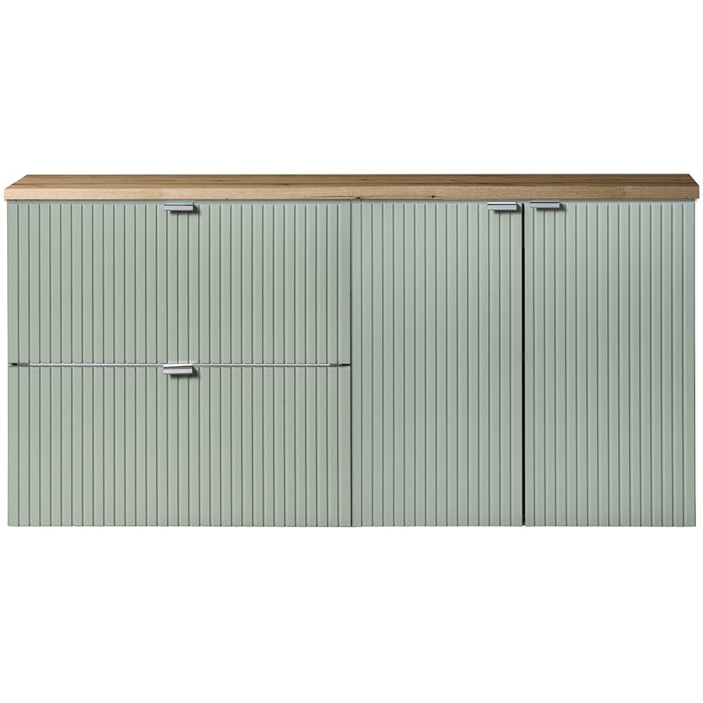 Lomadox Unterschrank NEWPORT-56-GREEN Waschtisch Doppelwaschtisch 120cm, gr günstig online kaufen