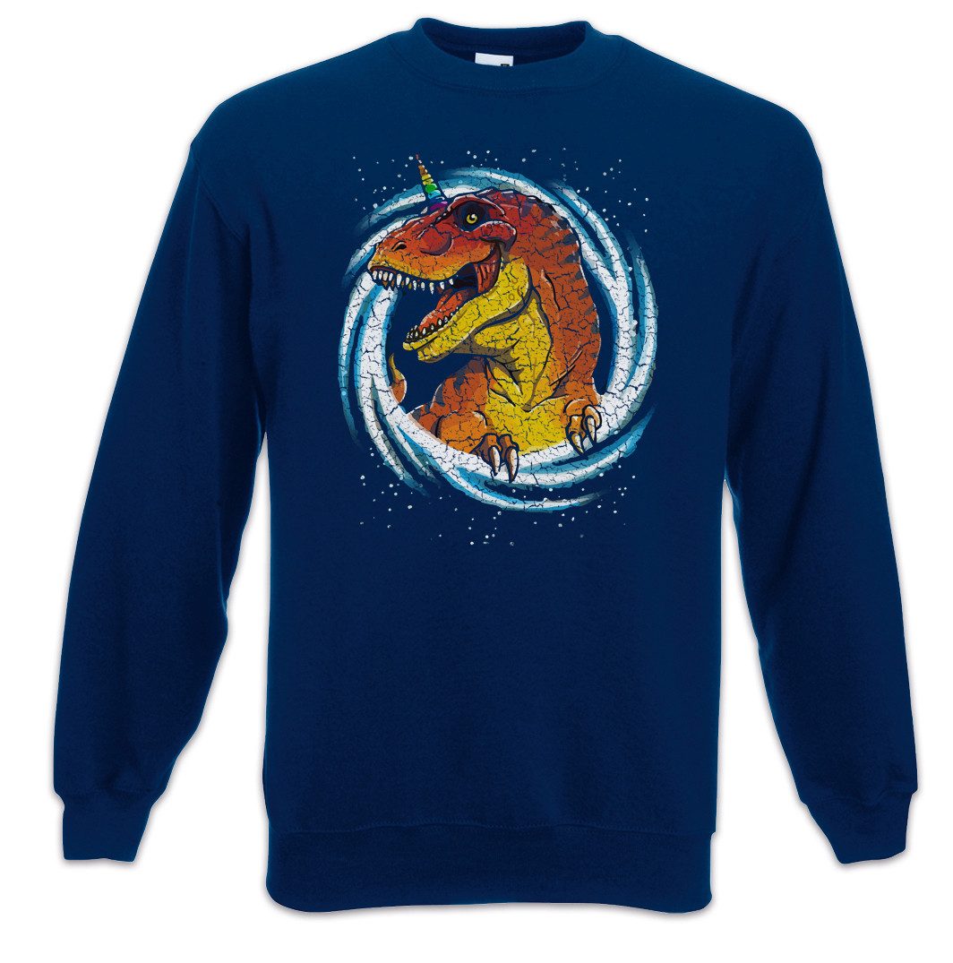 Sweatshirt Unicorn Rex Sweatshirt Tyrannosaurus T-Rex Dinosaurier Einhorn Dino