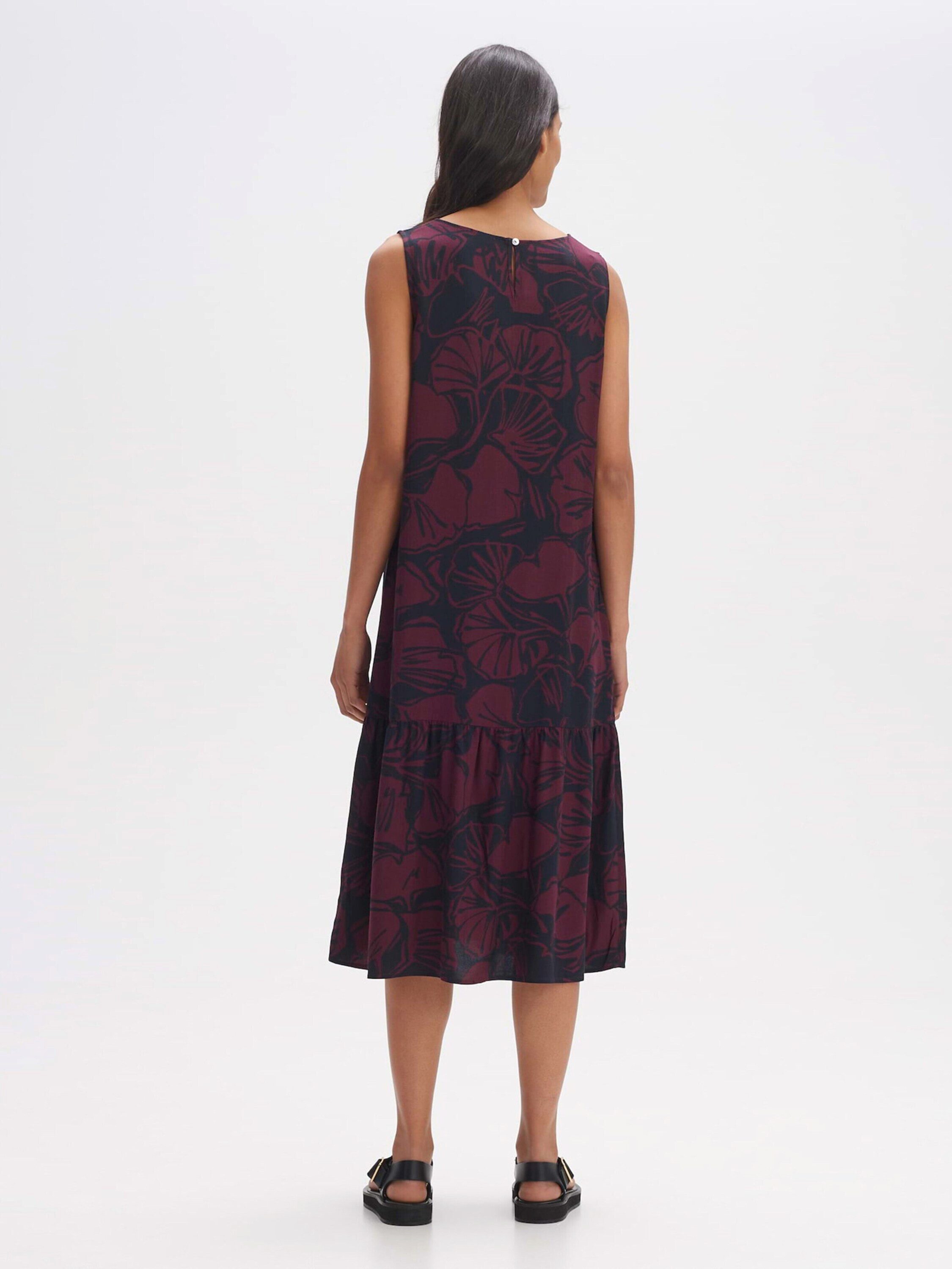 OPUS Sommerkleid Wicy (1-tlg) Drapiert/gerafft