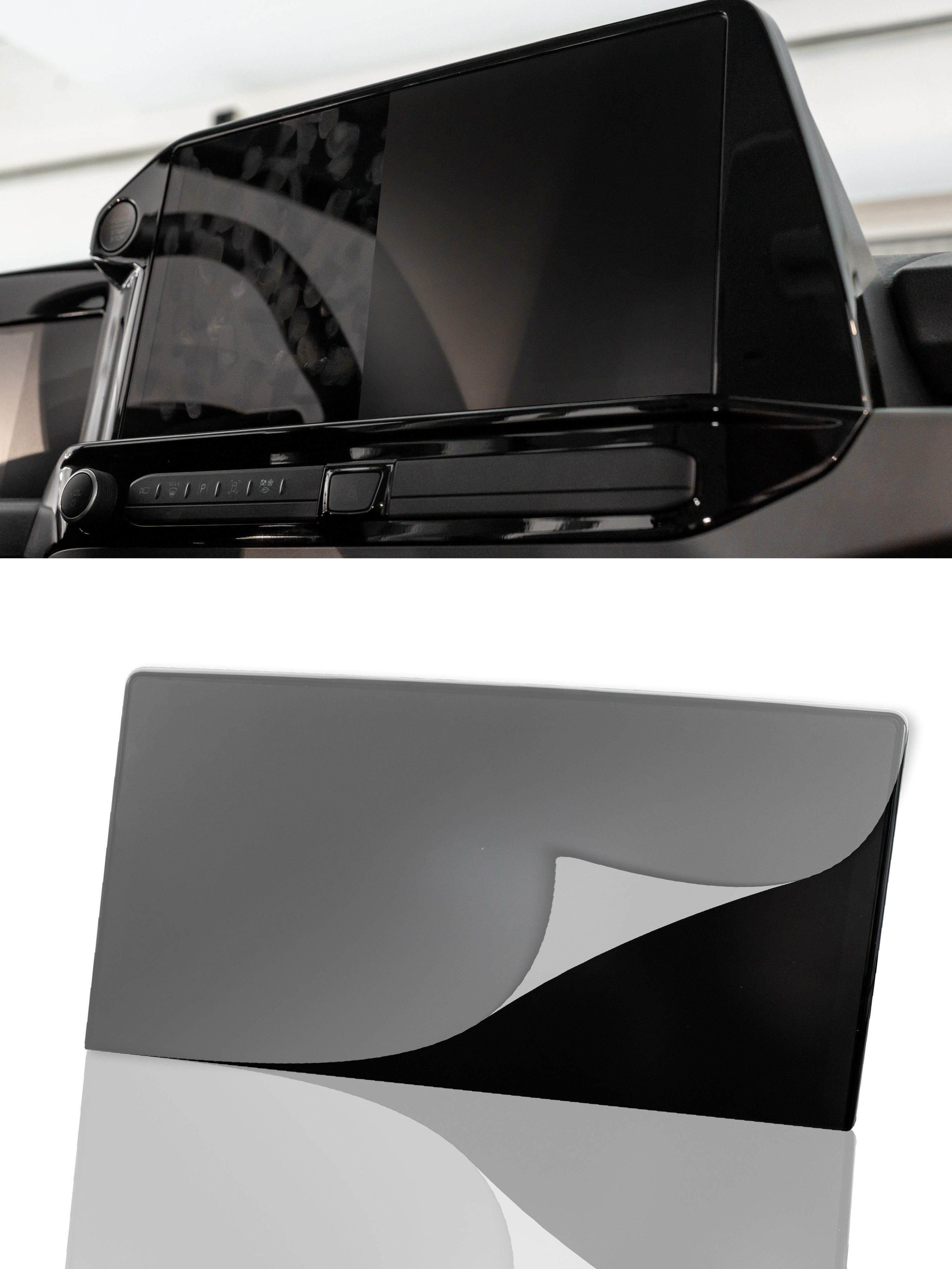 DISSKIN Displayschutzfolie DISSKIN Displayschutzfolie für Ford Tourneo Custom ab 2024 13 Zoll für Ford Tourneo Costum ab 2024 mit 13" Display, 1 Stück, Anti-Fingerabdruck