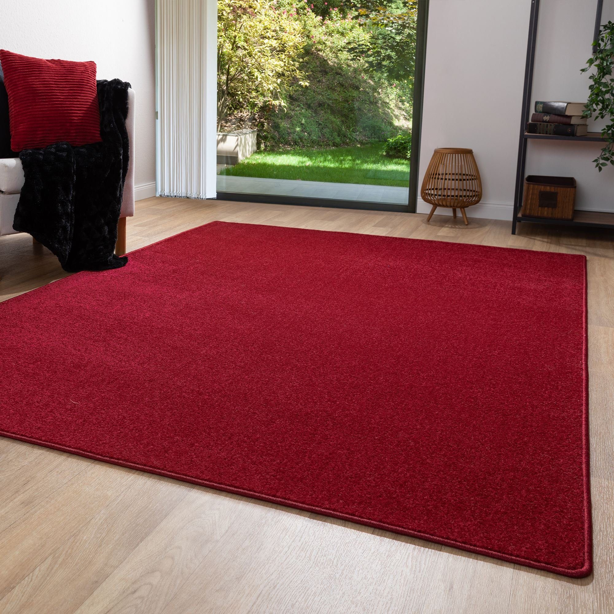 Steffensmeier Teppich Ibiza, Rechteckig, Kurzflor Teppich, Wohnzimmer günstig online kaufen