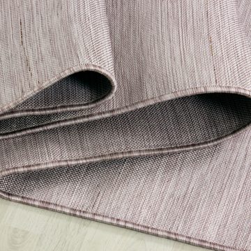 Outdoorteppich Unicolor - Einfarbig, Carpettex, Läufer, Höhe: 7 mm, Outdoor Teppich Einfarbig Teppich für Küche Balkon Terrasse