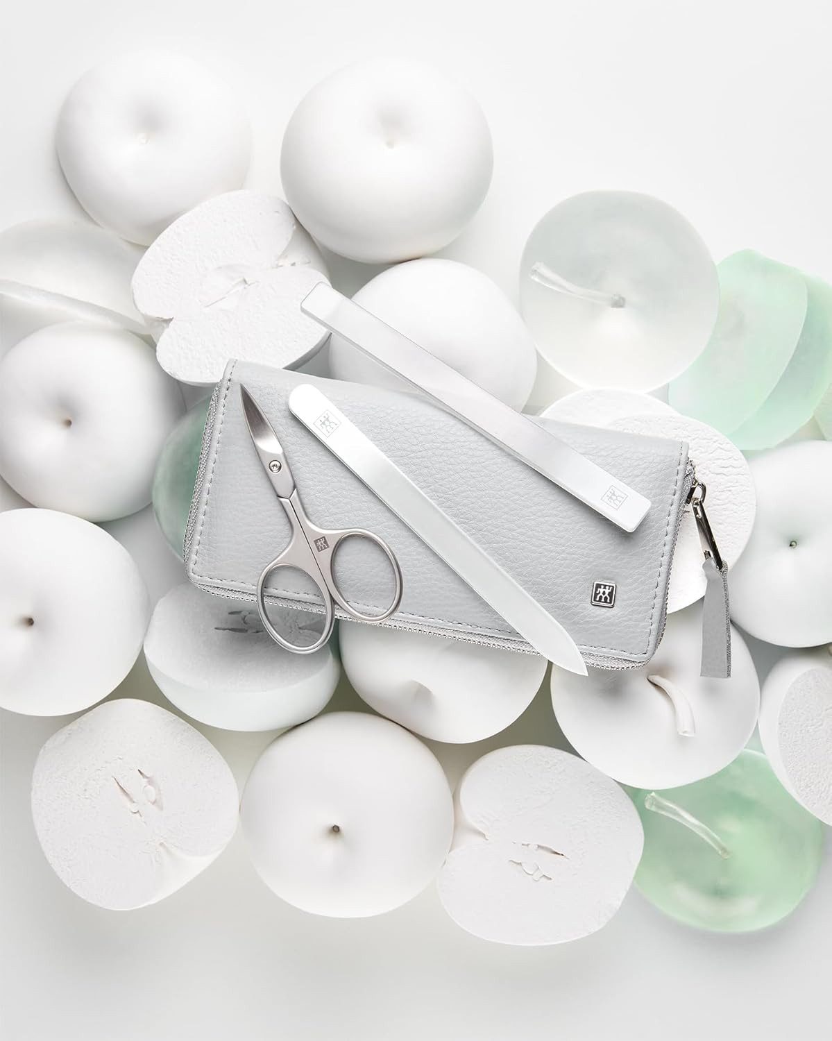 Zwilling Maniküre-Pediküre-Set Zwilling Premium Maniküre Set 5 tlg. vegan, grau, 5-tlg.